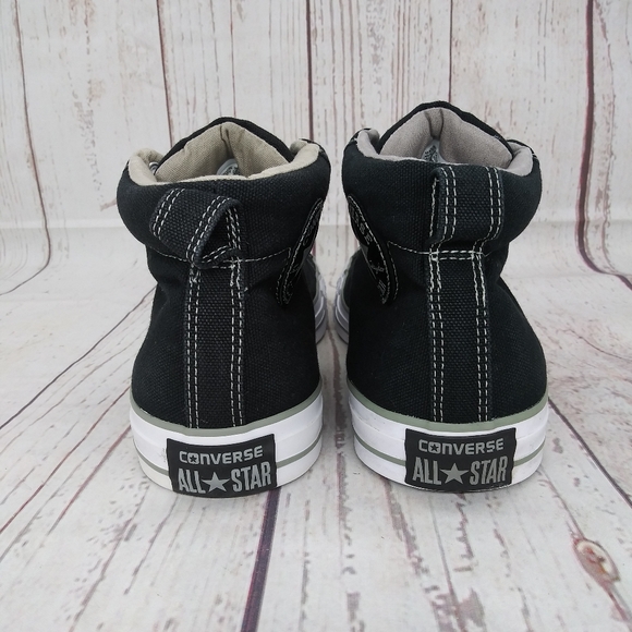 Converse All Star CT Mid Sneakers Mens Sz 12 Black Shoes - Picture 6 of 10